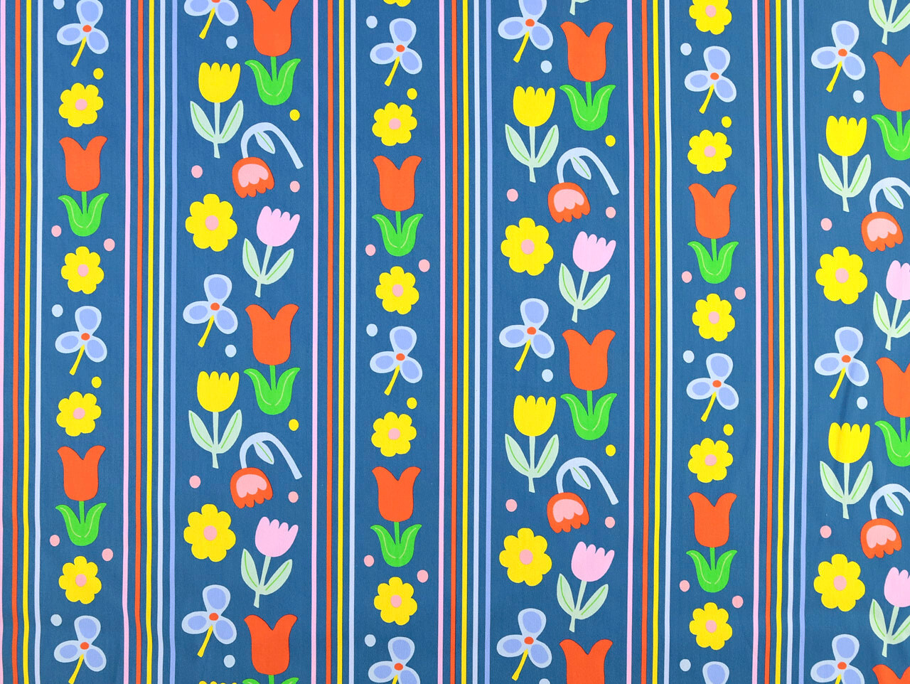 Eliza's Porch Cotton Poplin - Blue