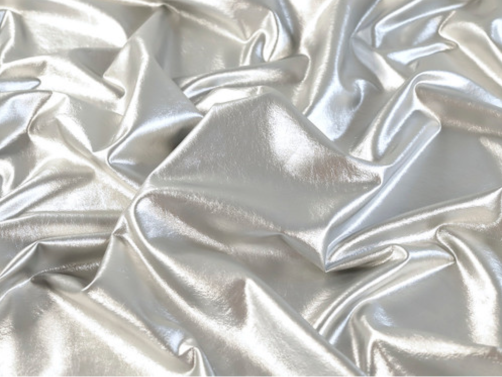 Evie Soft Vegan Leather - Silver