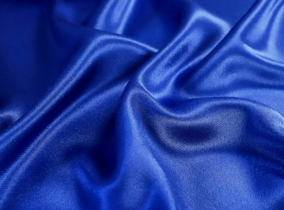 Bardot ECOVERO™ Viscose Satin - Cobalt